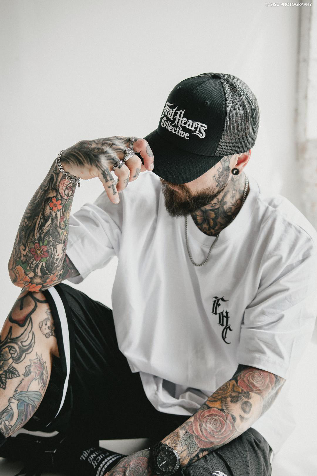 White Oversized Tee